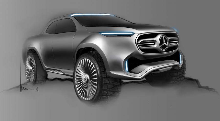 Эскиз Mercedes-Benz Concept X-Class Stylish Explorer (Br.470) 2016 года  (фото 12 из 18)